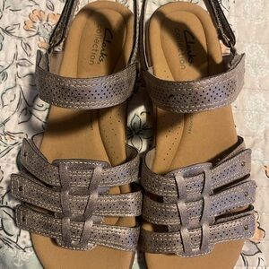 Clarks Women's Sandals - Shimmering Taupe